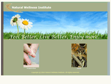 Tablet Screenshot of njnaturalwellness.com